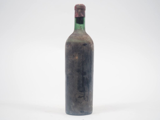 Vente aux enchères 1 BOUTEILLE CHÂTEAU AUSONE ST EMILION - 1940 - VIDANGE/SE/BOUCHON ESTA