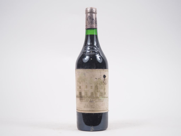 1 BOUTEILLE CHÂTEAU HAUT BRION 1er GCC GRAVES - 1981 - EA 