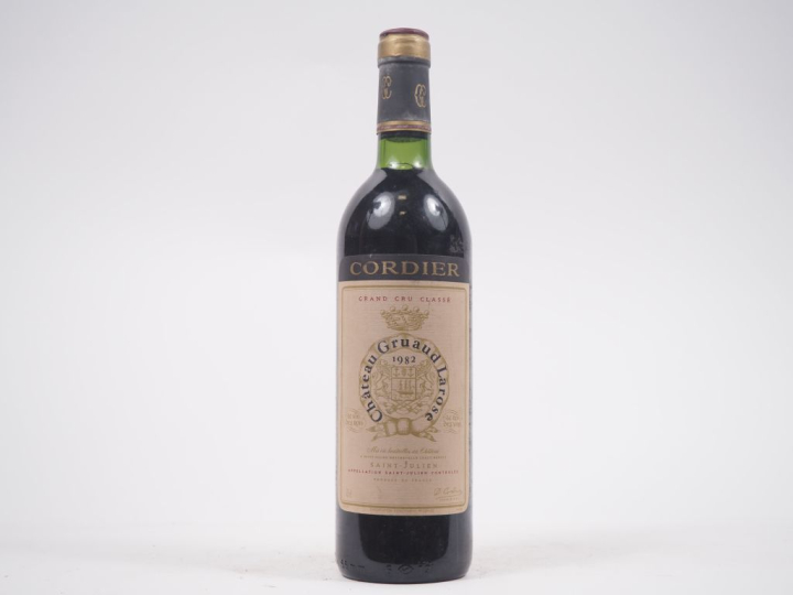 1 BOUTEILLE CHÂTEAU GRUAUD LAROSE GCC ST JULIEN - 1982 - BG 