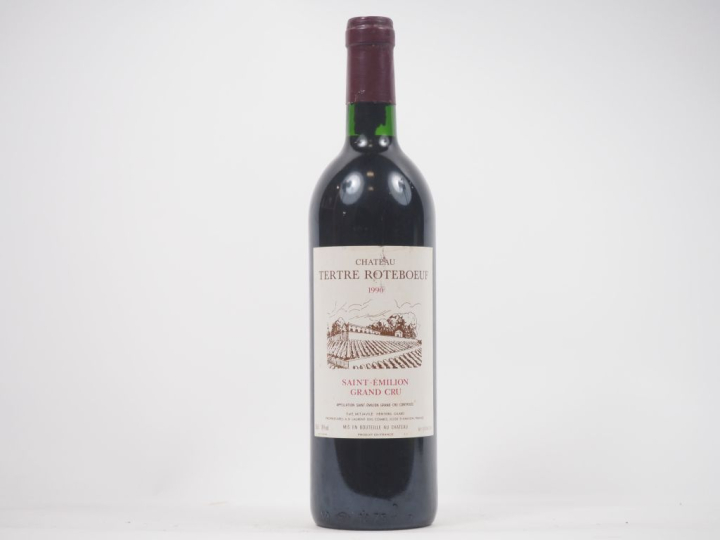 1 BOUTEILLE CHÂTEAU TERTRE ROTEBOEUF GC ST ÉMILION - 1990