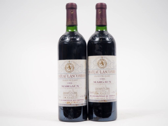 Vente aux enchères 2 BOUTEILLES CHÂTEAU LASCOMBES GCC MARGAUX - 1998 - BG/ES 