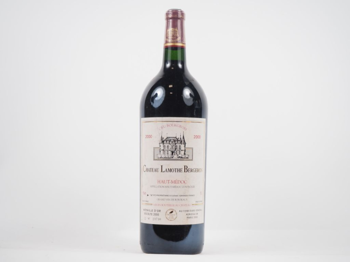 1 MAGNUM CHÂTEAU LAMOTHE BERGERON CB HAUT MÉDOC - 2000