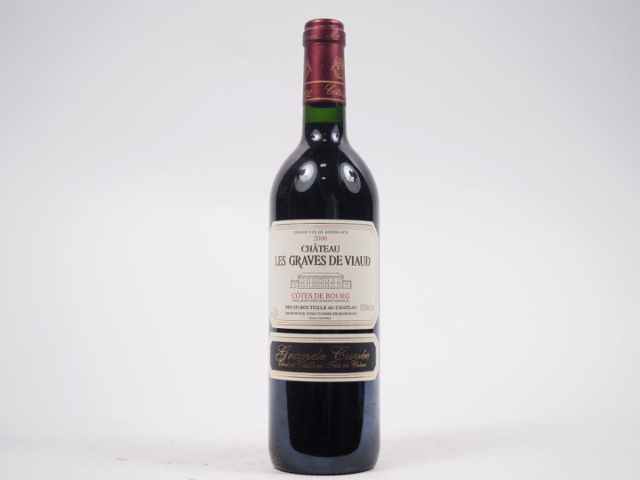 1 BOUTEILLE CHÂTEAU LES GRAVES DE VIAUD "GRANDE CUVÉE" CÔTES DE BOURG 