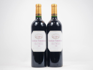 Vente aux enchères 2 BOUTEILLES CHÂTEAU VERDIGNAN CB HAUT MÉDOC - 2000