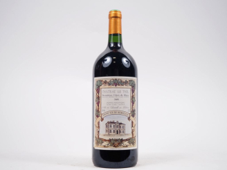 Vente aux enchères 1 BOUTEILLE CHÂTEAU LE THIL 1eres CÔTES DE BLAYE - 2005