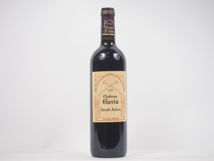 1 BOUTEILLE CHÂTEAU GLORIA ST JULIEN - 2015