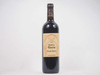 Vente aux enchères 1 BOUTEILLE CHÂTEAU GLORIA ST JULIEN - 2015