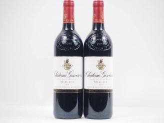 Vente aux enchères 2 BOUTEILLES CHÂTEAU GISCOURS GCC MARGAUX - 2015