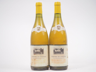 Vente aux enchères 2 BOUTEILLES MEURSAULT 1er CRU "LA PIÈCE SOUS LE BOIS" DOMAINE DU CHÂT