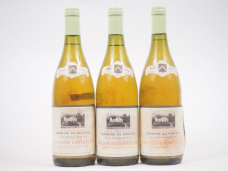 Vente aux enchères 3 BOUTEILLES CHASSAGNE MONTRACHET DOMAINE DU CHÂTEAU CHARLES BLONDEAU 