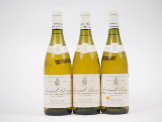Vente aux enchères 3 BOUTEILLES MEURSAULT CHARMES 1er CRU "LES CHARMES DESSUS" DOMAINE DE