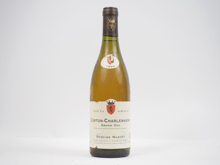 1 BOUTEILLE CORTON CHARLEMAGNE GC DOMAINE NUDANT - 1999 - ELA 