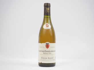 Vente aux enchères 1 BOUTEILLE CORTON CHARLEMAGNE GC DOMAINE NUDANT - 1999 - ELA 