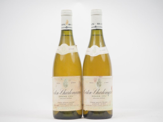 Vente aux enchères 2 BOUTEILLES CORTON CHARLEMAGNE GC DOMAINE DE LA GUYONNIÈRE ANTONIN GU