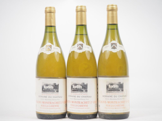 Vente aux enchères 3 BOUTEILLES PULIGNY MONTRACHET 1er CRU "SUR LA GARENNE" DOMAINE DU CH