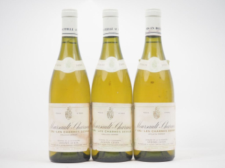 Vente aux enchères 3 BOUTEILLES MEURSAULT CHARMES 1er CRU "LES CHARMES DESSUS" DOMAINE DE