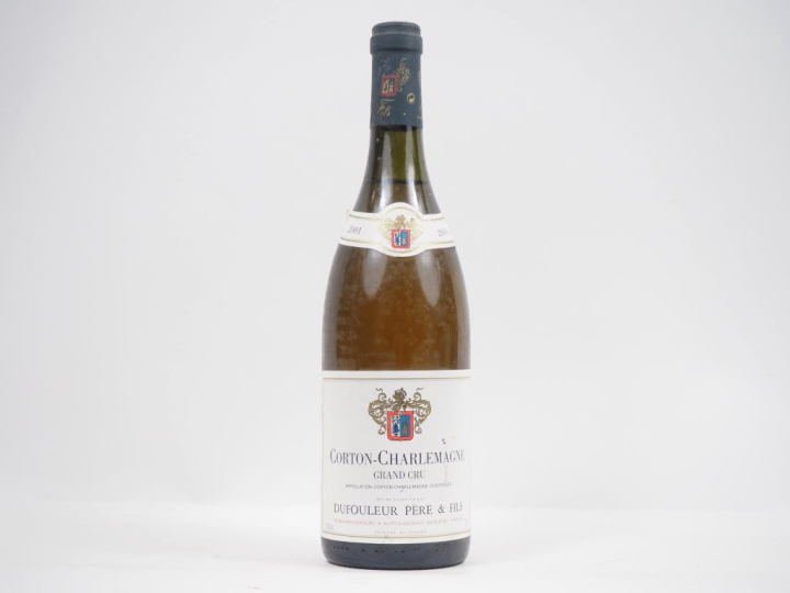 1 BOUTEILLE CORTON CHARLEMAGNE GC DUFOULEUR PÈRE ET FILS - 2001