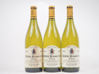 Vente aux enchères 3 BOUTEILLES CHABLIS 1er CRU "VAILLONS" JEAN PAUL ET BENOÎT DROIN - 20