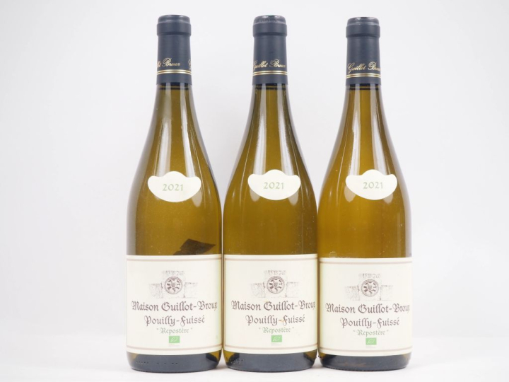 3 BOUTEILLES POUILLY FUISSÉ "REPOSTÈRE" GUILLOT BROUX - 2021