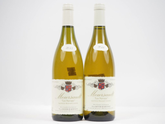 Vente aux enchères 2 BOUTEILLES MEURSAULT "LES NARVAUX" Y. BOYER MARTENOT : 1 DE 2013 / 1