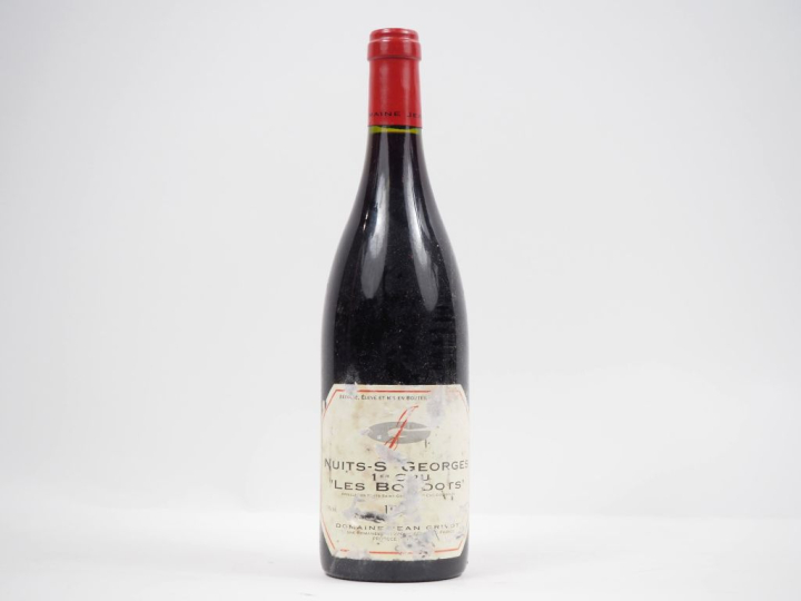 1 BOUTEILLES NUITS ST GEORGES 1er CRU "LES BOUDOTS" DOMAINE JEAN GRIVO