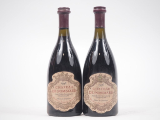 Vente aux enchères 2 BOUTEILLES CHÂTEAU DE POMMARD - 1996 - ES 