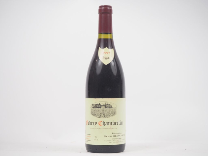 1 BOUTEILLE GEVREY CHAMBERTIN DOMAINE HENRI REBOURSEAU - 1997