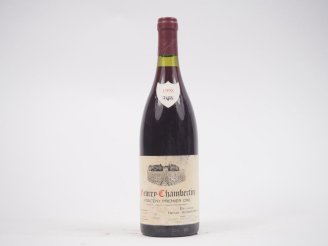 Vente aux enchères 1 BOUTEILLE GEVREY CHAMBERTIN 1er CRU "FONTENY" DOMAINE HENRI REBOURSE
