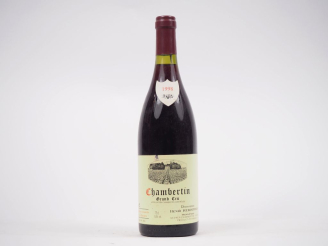 Vente aux enchères 1 BOUTEILLE CHAMBERTIN GC DOMAINE HENRI REBOURSEAU - 1998 - ETLA 