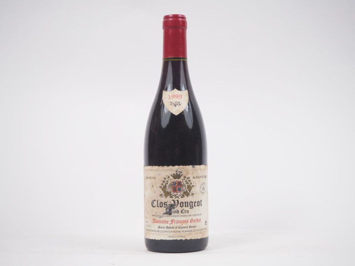 1 BOUTEILLE CLOS VOUGEOT GC DOMAINE FRANCOIS GERBET - 1999 - ELA/ELS 
