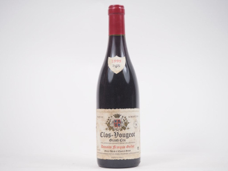 Vente aux enchères 1 BOUTEILLE CLOS VOUGEOT GC DOMAINE FRANCOIS GERBET - 1999 - ELS 