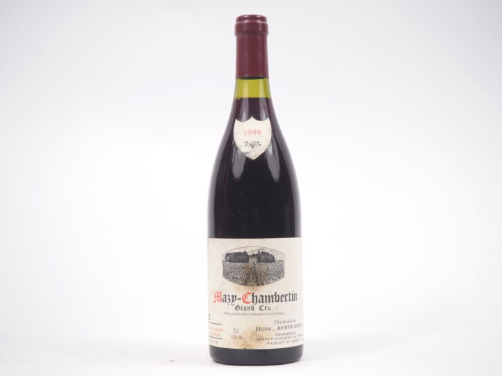 1 BOUTEILLE MAZY CHAMBERTIN GC DOMAINE HENRI REBOURSEAU - 1999 - ELA 
