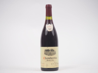 Vente aux enchères 1 BOUTEILLE CHAMBERTIN GC DOMAINE HENRI REBOURSEAU - 1999 - ELA/ELS 