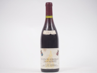 Vente aux enchères 1 BOUTEILLE NUITS ST GEORGES 1er CRU "LES ST GEORGES" HENRI ET GEORGES