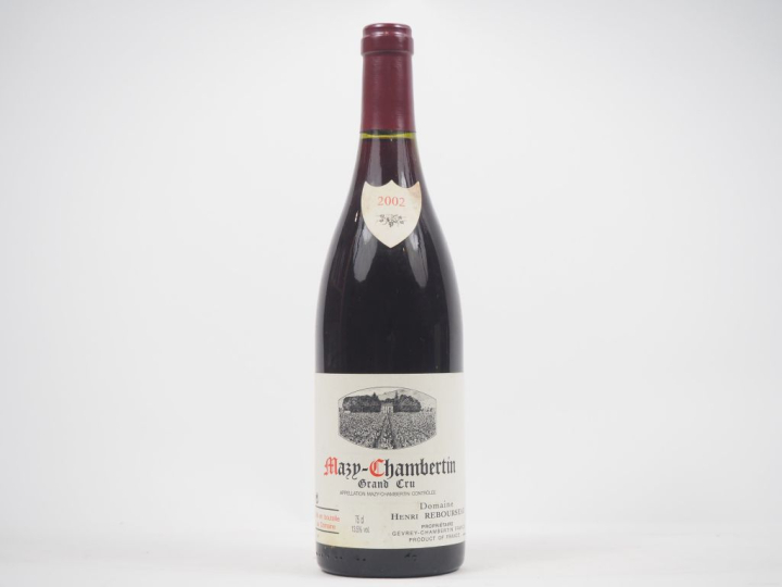 1 BOUTEILLE MAZY CHAMBERTIN GC DOMAINE HENRI REBOURSEAU - 2002