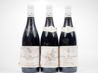 Vente aux enchères 3 BOUTEILLES CORTON BRESSANDES GC DOMAINE HIPPOLYTE THEVENOT ANTONIN G