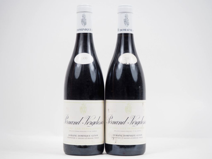 2 BOUTEILLES PERNAND VERGELESSES 1er CRU "LES VERGELESSES" DOMAINE DOM