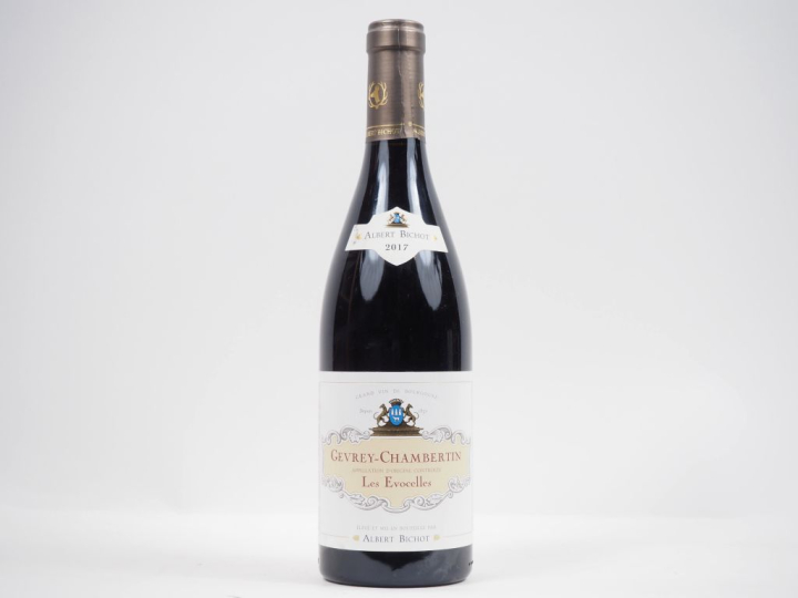 1 BOUTEILLE GEVREY CHAMBERTIN "LES EVOCELLES" ALBERT BICHOT - 2017