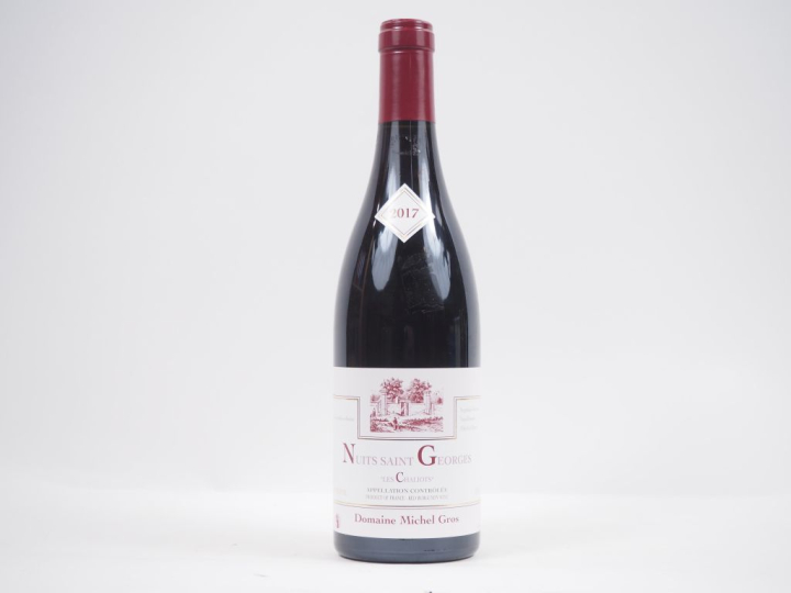 1 BOUTEILLE NUITS ST GEORGES "LES CHALIOTS" DOMAINE MICHEL GROS - 2017