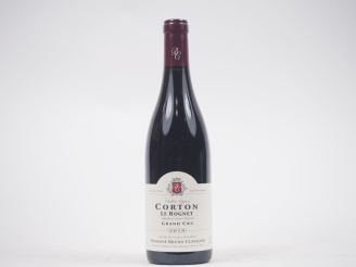 Vente aux enchères 1 BOUTEILLE CORTON GC "LE ROGNET" V.V. DOMAINE BRUNO CLAVELIER - 2018