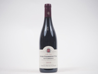 Vente aux enchères 1 BOUTEILLE GEVREY CHAMBERTIN 1er CRU "LES CORBEAUX" V.V. DOMAINE BRUN