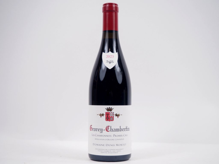 1 BOUTEILLE GEVREY CHAMBERTIN "LES CHAMPONNETS"  1er CRU DOMAINE DENIS