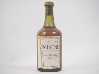 Vente aux enchères 1 BOUTEILLE VIN JAUNE DOMAINE DE LA CROIX DE MARCHE - 1983 