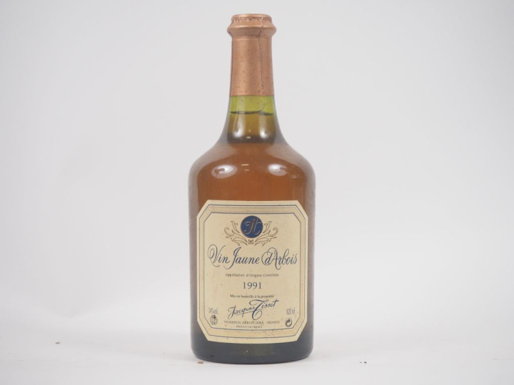 1 BOUTEILLE VIN JAUNE JACQUES TISSOT - 1991
