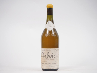 Vente aux enchères 1 BOUTEILLE ARBOIS BLANC "CAVEAU DE BACCHUS" LUCIEN AVIET - 2006 - ET 