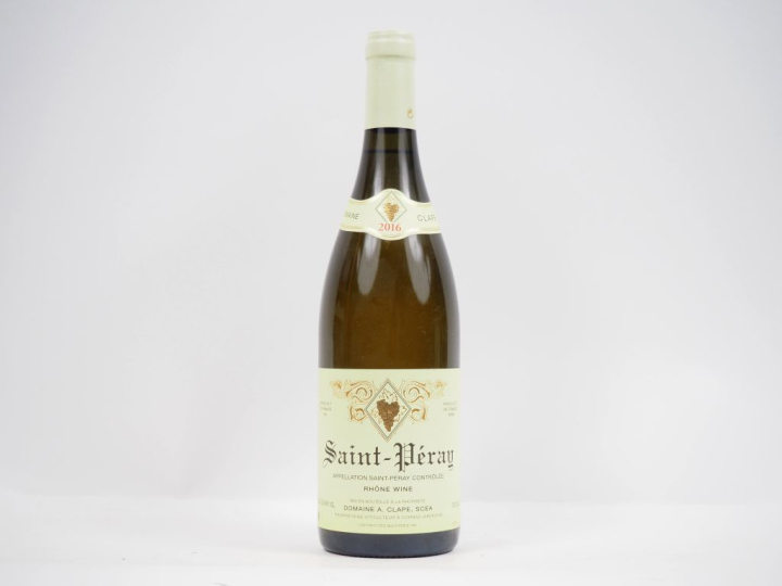 1 BOUTEILLE SAINT PÉRAY BLANC DOMAINE AUGUSTE CLAPE  - 2016 