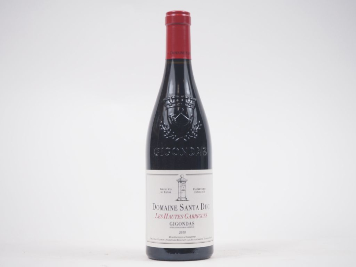 1 BOUTEILLE GIGONDAS DOMAINE SANTA DUC "LES HAUTES GARRIGUES" - 2018