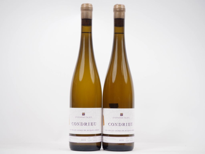 2 BOUTEILLES CONDRIEU "LES V.V. DE J. VERNAY" STÉPHANE OGIER - 2021