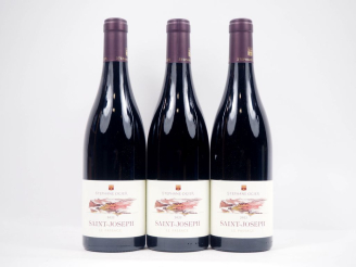 Vente aux enchères 3 BOUTEILLES SAINT JOSEPH "LE PASSAGE" STÉPHANE OGIER - 2022