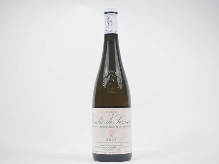 1 BOUTEILLE CLOS DE LA COULÉE DE SERRANT NICOLAS JOLY - 2001 - ELT 